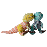 Patchwork Dinosaurus Warna Keren