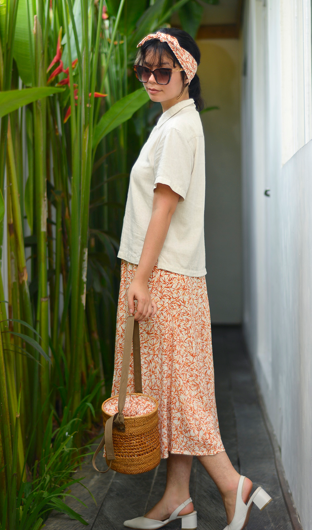 EcoDeluxe Bamboo Spice Flowy Skirt, 2 sizes - SALE CLOTHING & KIDS