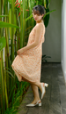 Eco-Rayon Bamboo Spice Semi Swing Dress, 3 sizes