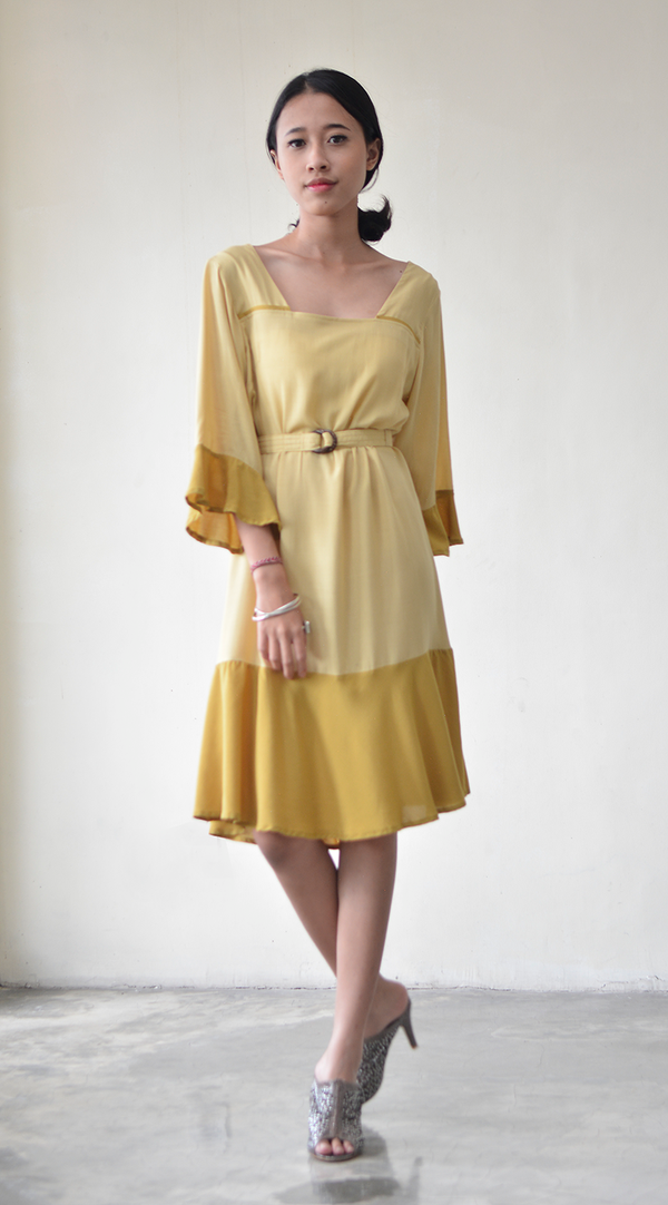 EcoDeluxe Natural Mango Bell Dress, 2 sizes - SALE CLOTHING & KIDS