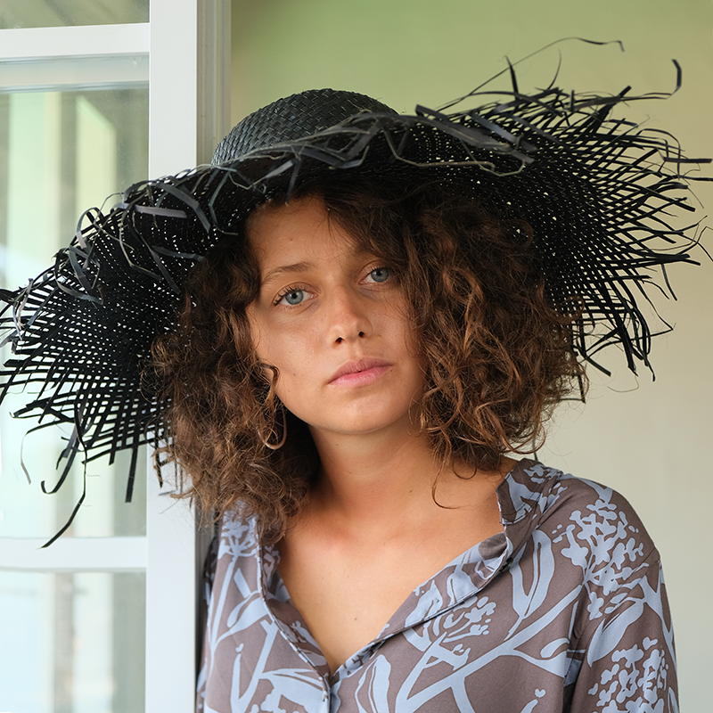 Ladies Hats Sun Hat For Afro Hair Beach Vacation Straw Hat Buy