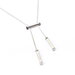 Sterling Silver "Bamboo" necklace by Matteo Joly