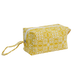 Batik Yellow Cosmetic Case, Medium