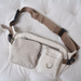Natural Calico & Linen Fanny Pack