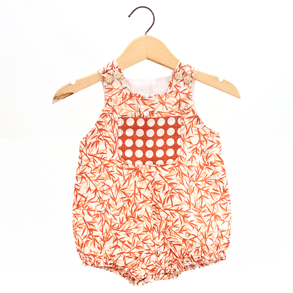 Spice Bamboo Cotton Romper, 3 sizes