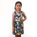 Bougainvillea Swing Girl's Dress, 3 sizes