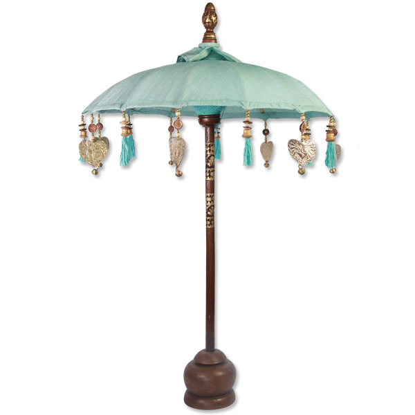 Endek Aqua Umbrella, Mini