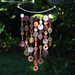 Flame Inverted Arch Capiz Wind Chime