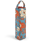 Passion Flower Blue Spice Padded Wine Bag