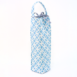 Rings Summer Blue Padded Wine Bag - SALE HOMEWARES