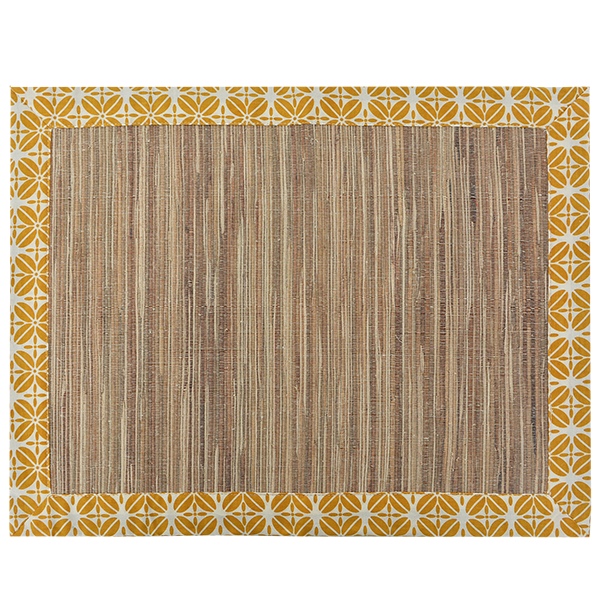 Coffee Bean Turmeric Waterlily Placemat, Set of 4