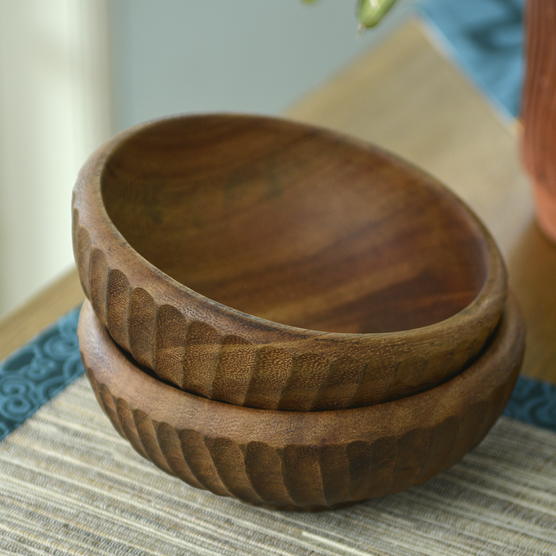 Suar Wood Bowl - Sale Homewares