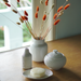 White Ceramic Bud Vase - Sale Homewares