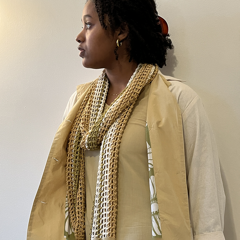 Citrus Crocheted Scarf - SALE CLOTHING & KIDS