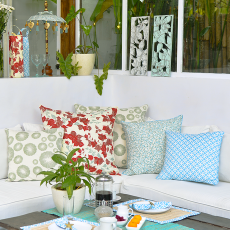 Whitewash Bougainvillea Wall Art