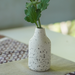 Eggshell Speckled Ceramic Vase, in 2 sizes